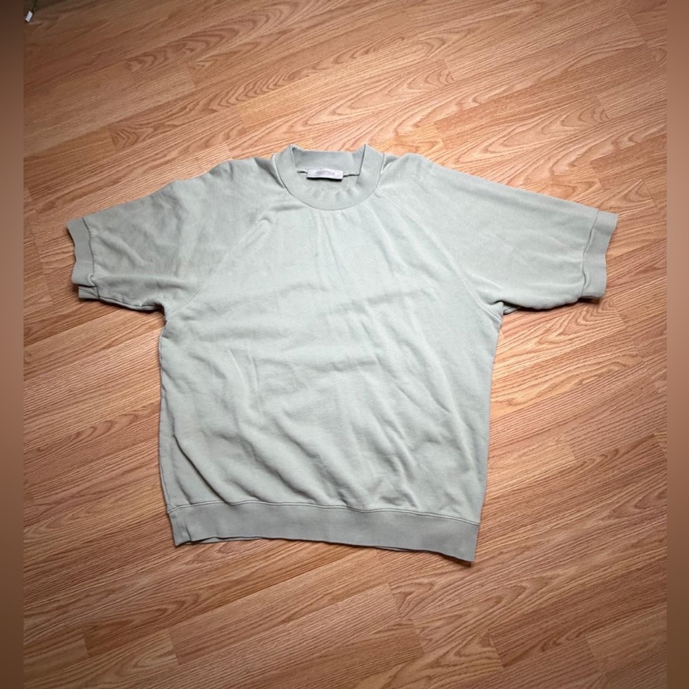 Essentials Olive Green Crewneck